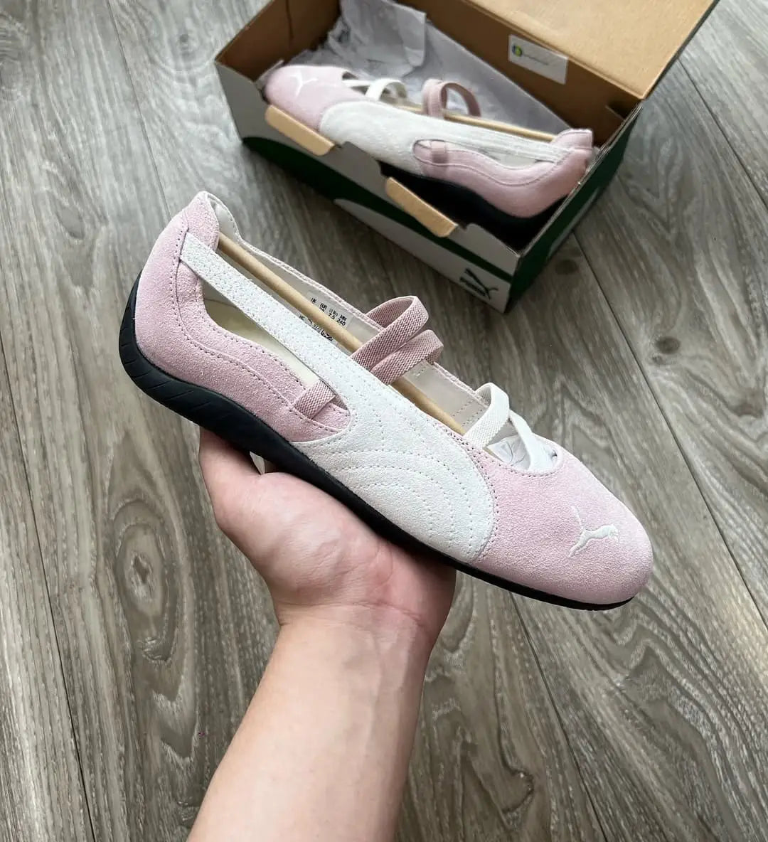 Pumaa Speedcat Ballet Suede Whisp Of Pink Fix (437