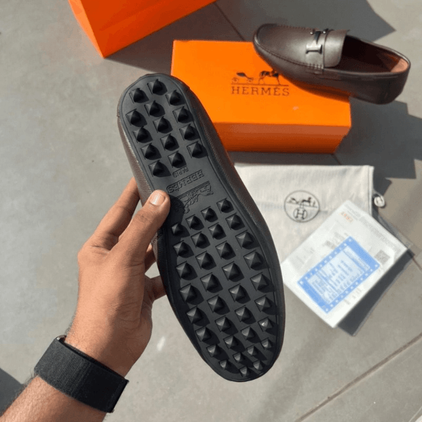 Her__mes Premium Leather Loafers Shoes