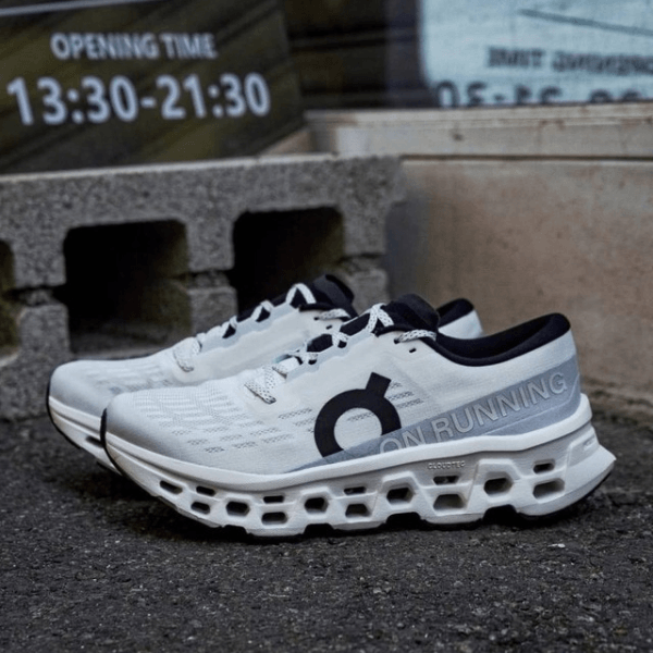 Men's Cloudmonster 3 White On Running Shoes