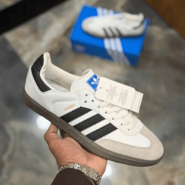 Adi Samba White Black Sneakers