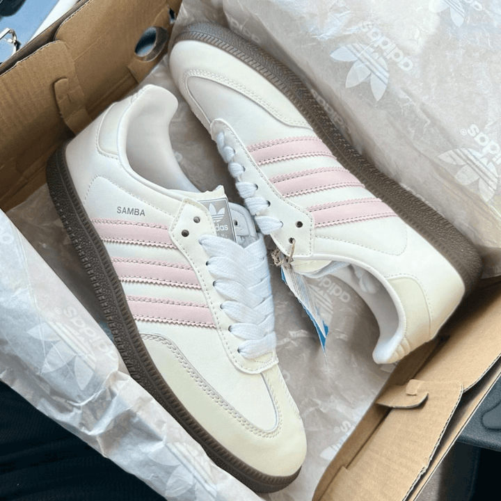 Womens Adidas Samba Baby Pink