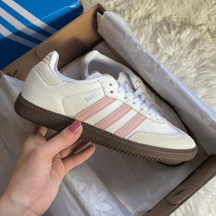Womens Adidas Samba Baby Pink