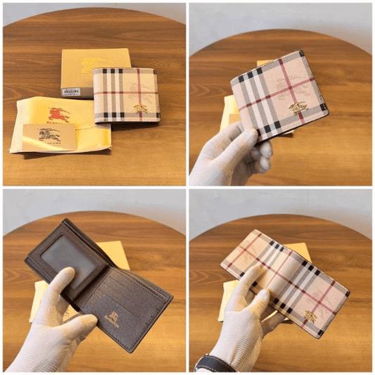 Bur Men's Premium Wallet With Og Box