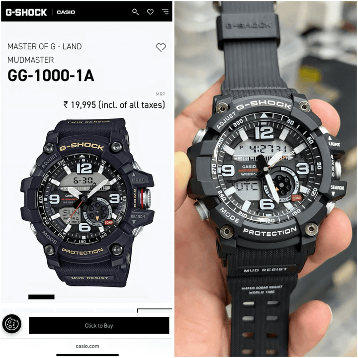 Casio G-Shock GG1000-1A Watc-h