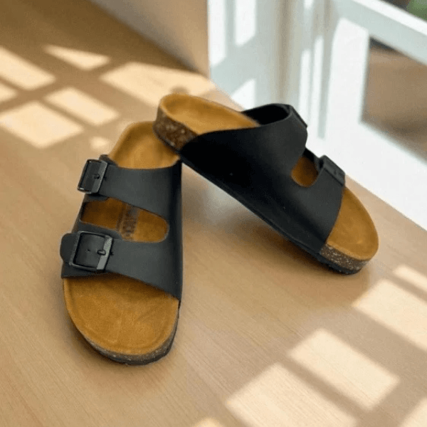 Comfortable Bir__kenstock Arizona Black Sandals