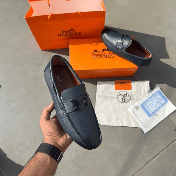 Her__mes Premium Leather Loafers Shoes
