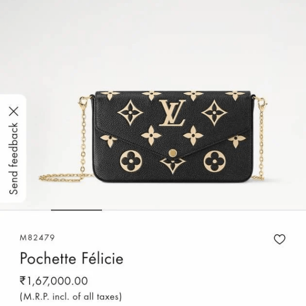 LV Lou__is Vuitton Pochette Felicie Bags