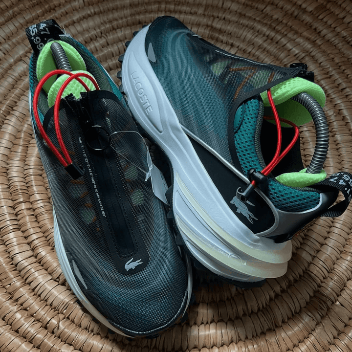 Lacostee Audyssor Trail Black Sneakers  Premium Footwear