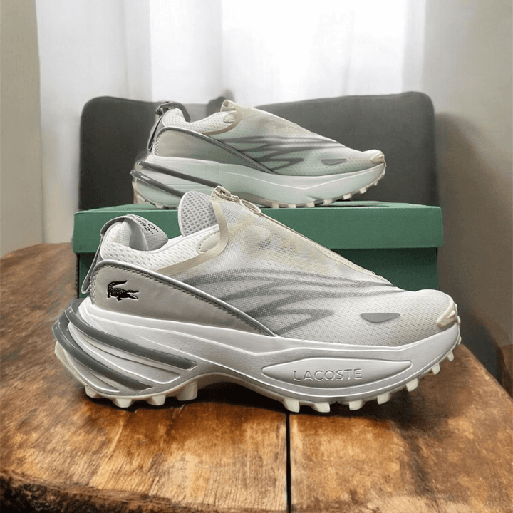 Lacostee Audyssor Trail White Sneakers | Premium Quality