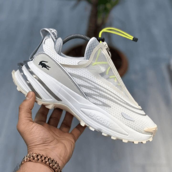 Lacostee Audyssor Trail White Sneakers | Premium Quality