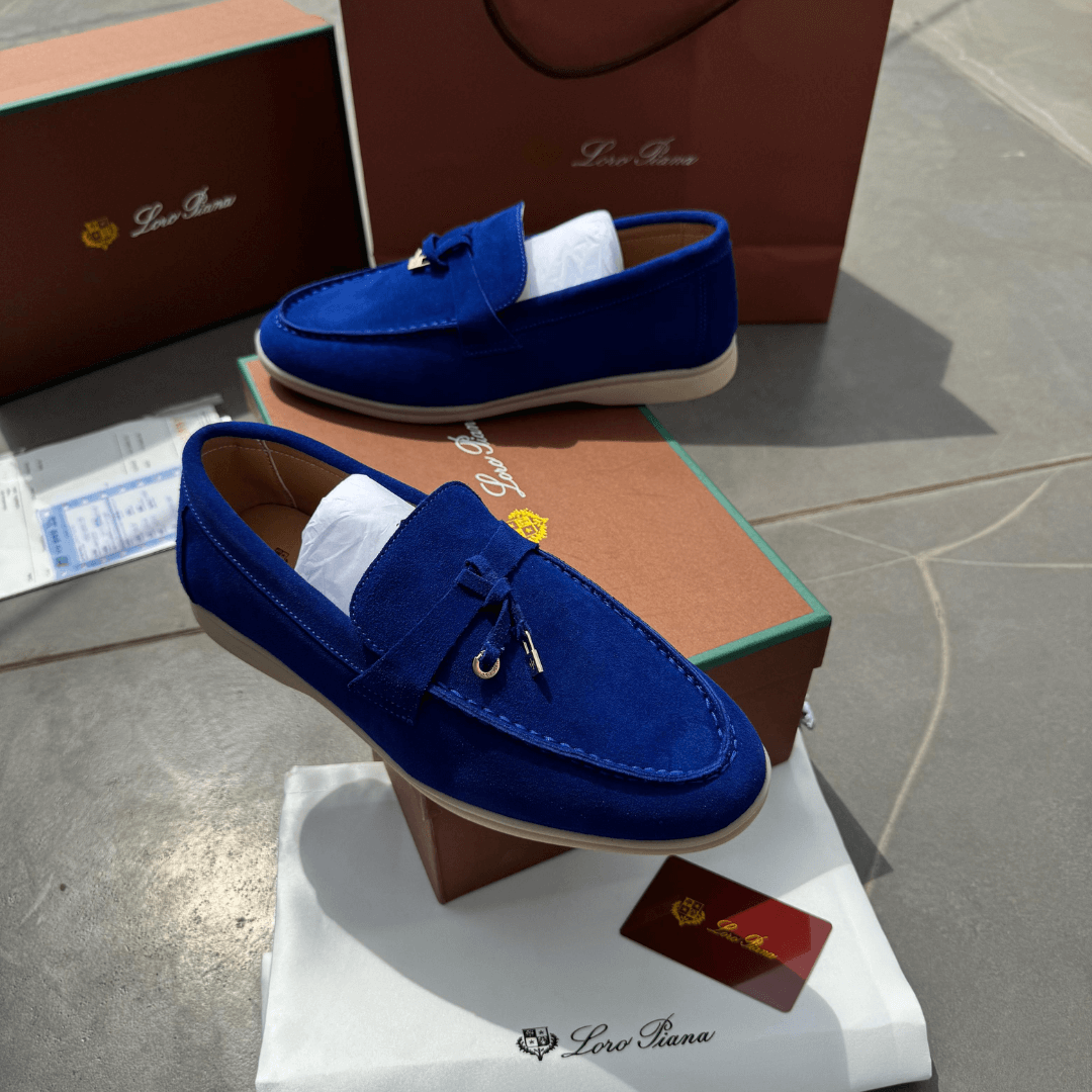 Loro Piano Premium Suede Loafers - Luxury Footwear