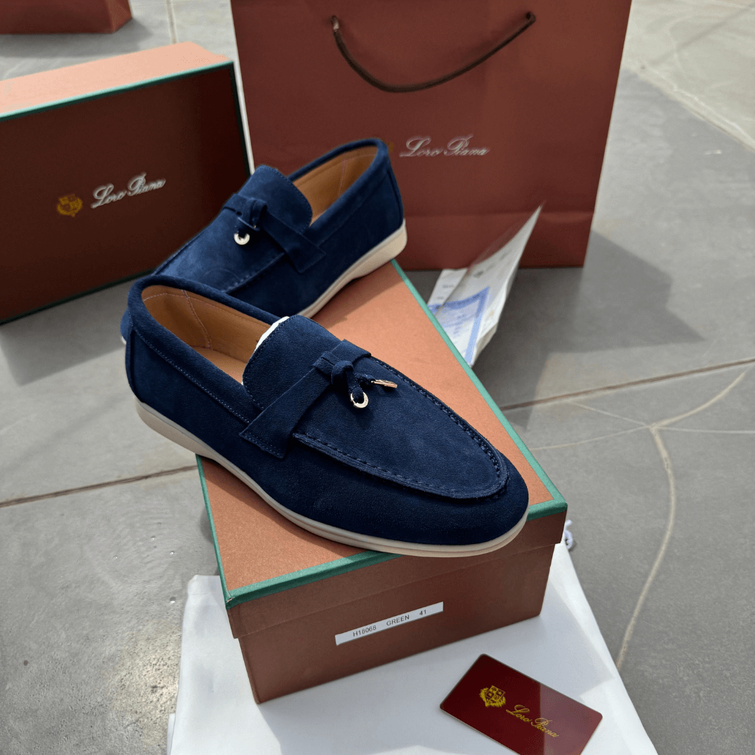 Loro Piano Premium Suede Loafers - Luxury Footwear