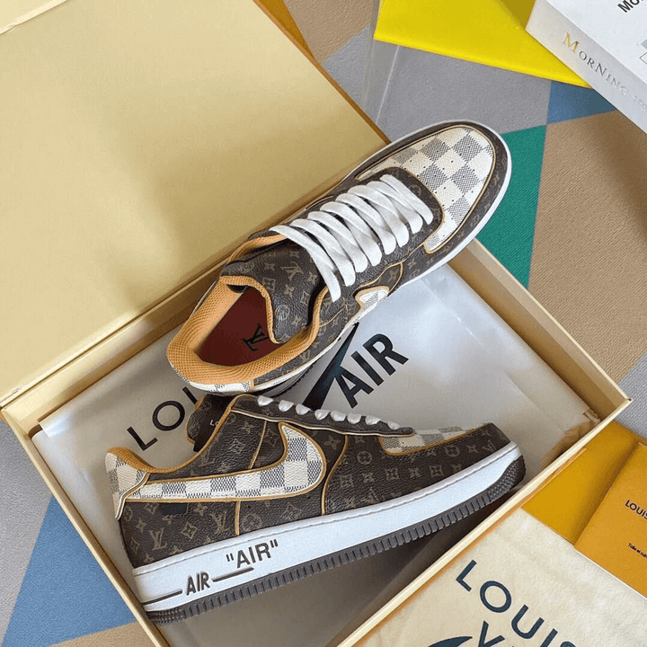 Louis Vuitton X Nike Air Force 1 by Virgil Abloh