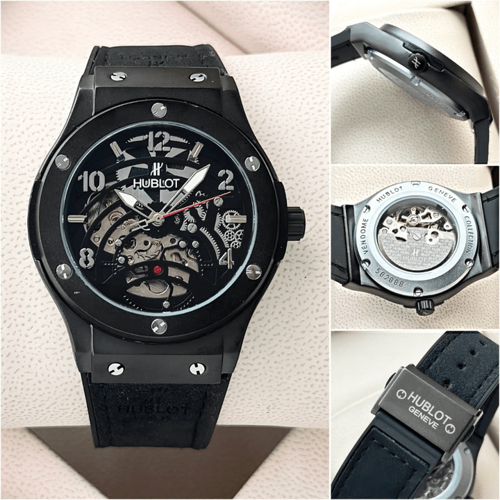 Men's Hublot Open Heart Watch - Luxury at its Best