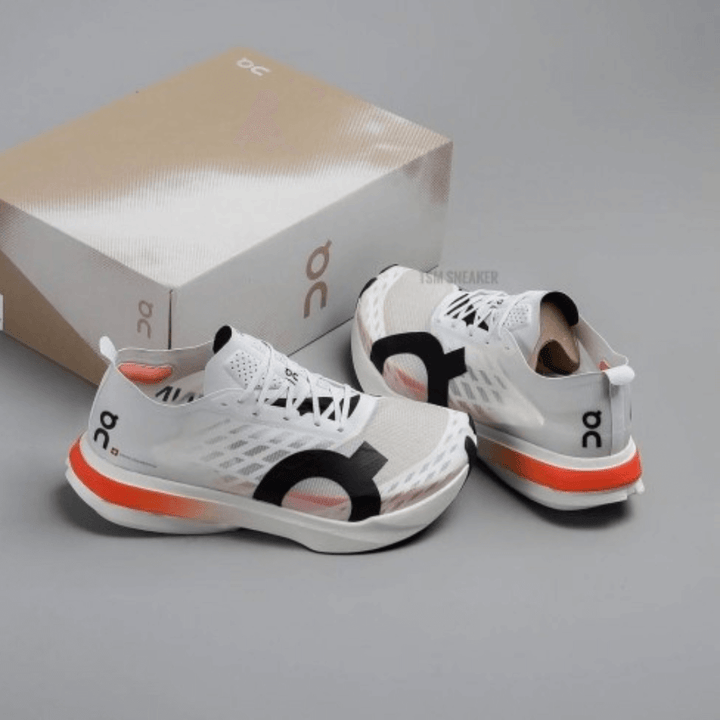 Men's On Cloudboom Strike White - Premium Running Shoes