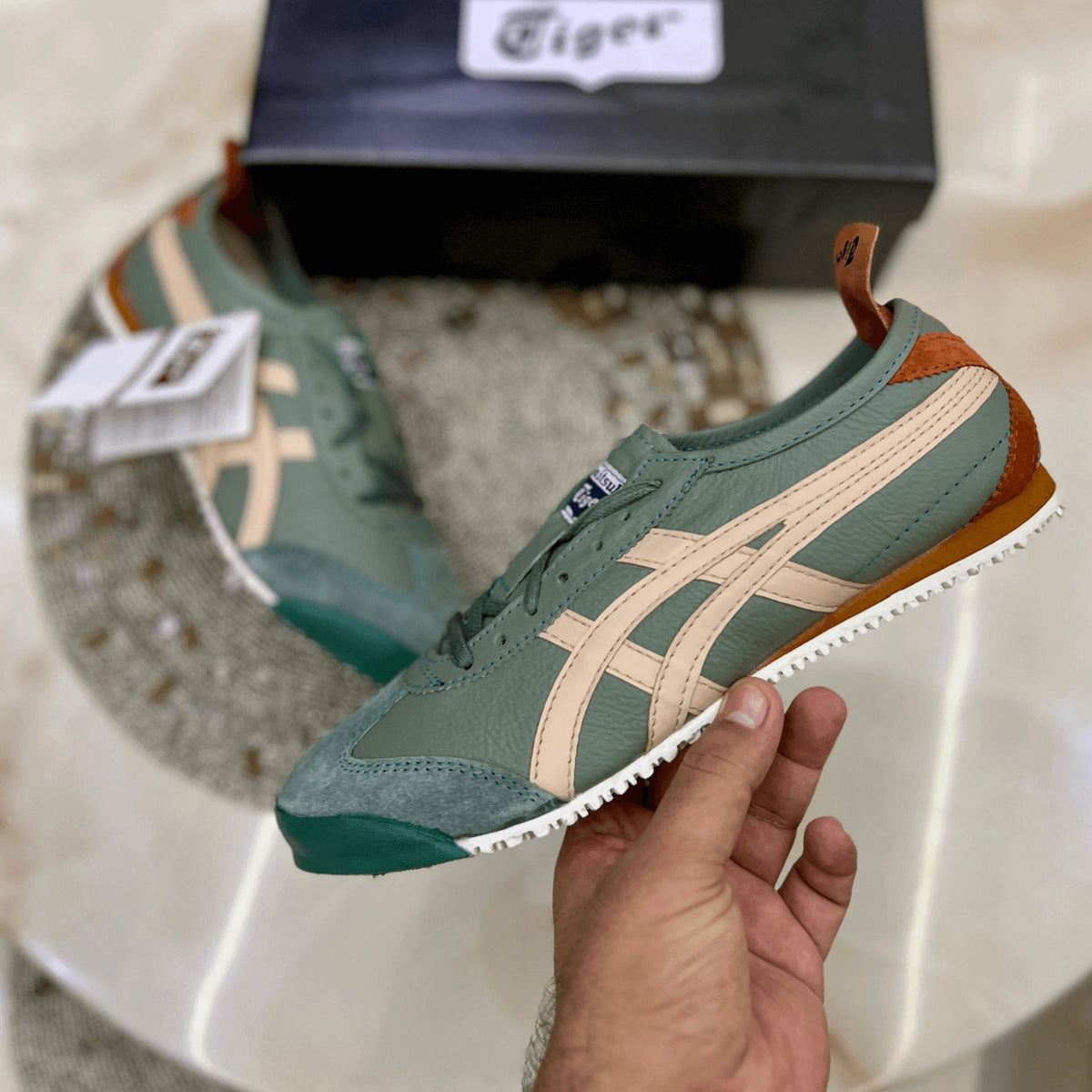 Men's Oni Mexico 66 Green Shoes