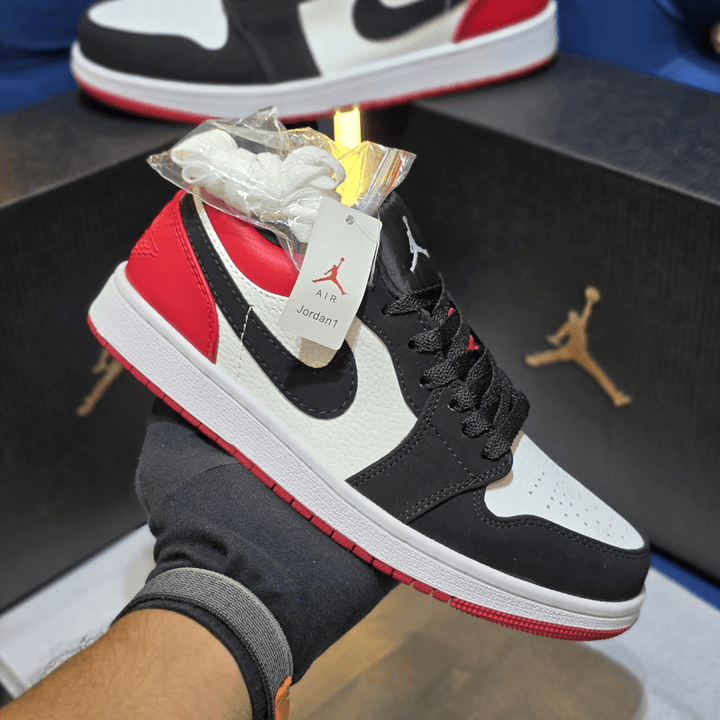Nike Air Jordan 1 Low Black Toe - Premium Quality
