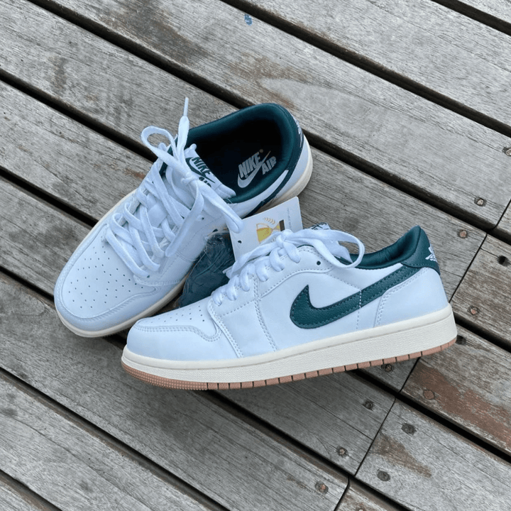 Nike Air Jordan Retro 1 Low Oxidized Green Shoes