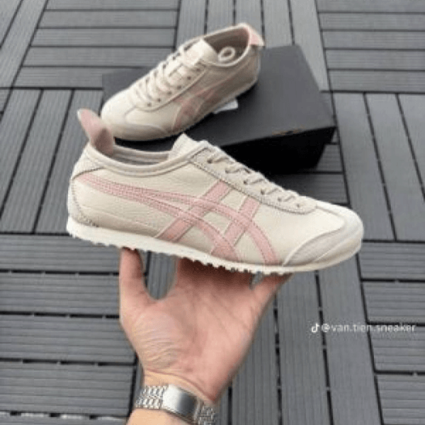 On__itsuka Tiger Mexico 66 Oatmeal Ginger Peach Beige Sneaker