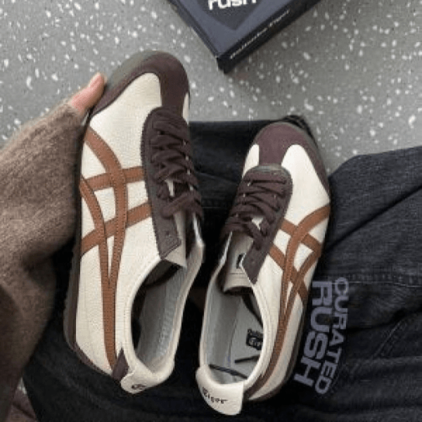 Oni__tsuka Tiger Mexico 66 Oatmeal Brown