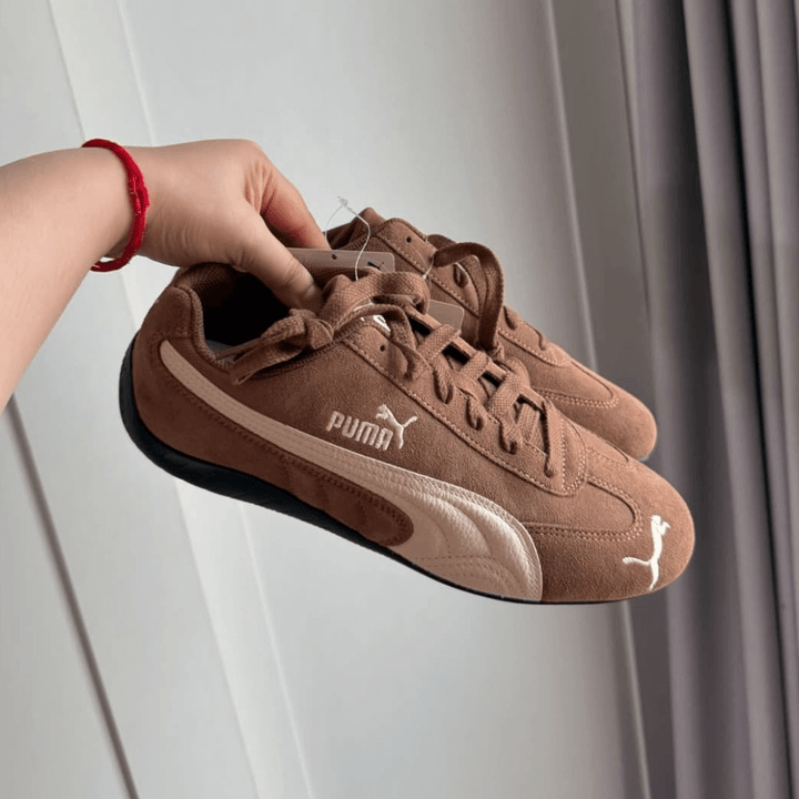 Puma Speedcat Haute Coffee Frosted Lvory Sneakers