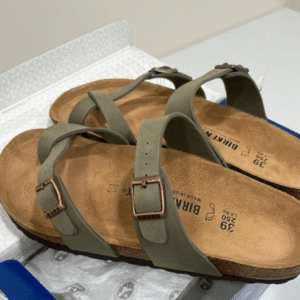 Buy Men's Birkenstock Mayari Birko Flor Sandals | First Copy