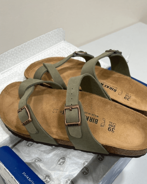 Buy Men's Birkenstock Mayari Birko Flor Sandals | First Copy