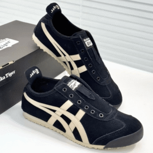 Shop Onitsuka Tiger Slip On Black Desert - 7A First Copy