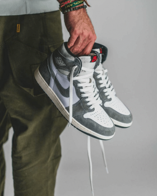 Shop Nike Air Jordan 1 High Washed Black Online - First Copy
