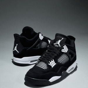 Nike Air Jordan Retro 4 White Thunder - First Copy Sneakers