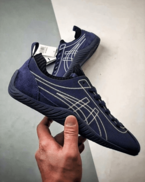 Onitsuka Tiger Sclaw Peacoat Cotton Candy Shoes - First Copy