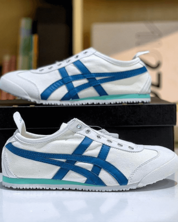 Shop Onitsuka Tiger Slip On Teal Green - First Copy Replica