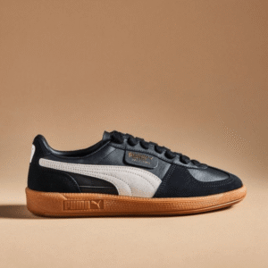 Shop Puma Palermo Black Gum - First Copy Replica Sneakers