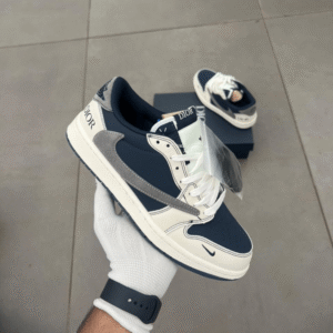 Dior Nike Air Jordan 1 Low Travis Scott Navy - 7A First Copy