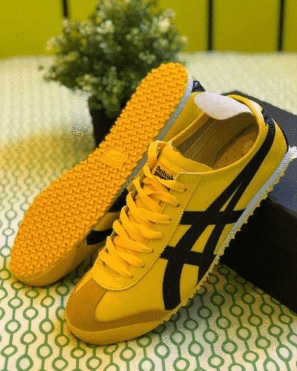 Onitsuka Tiger Mexico 66 Yellow Black - First Copy Rs.2999 Only
