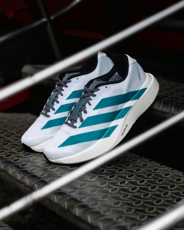 Shop Adidas Adizero EVO SL White Pure Teal - 7A First Copy