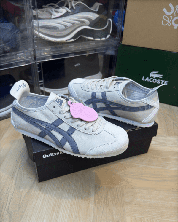 Buy Onitsuka Tiger Grey Leather for Men & Women - First Copy