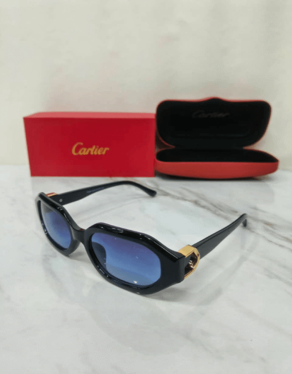 Cartier 2925 Glossy Black For Womens - First Copy