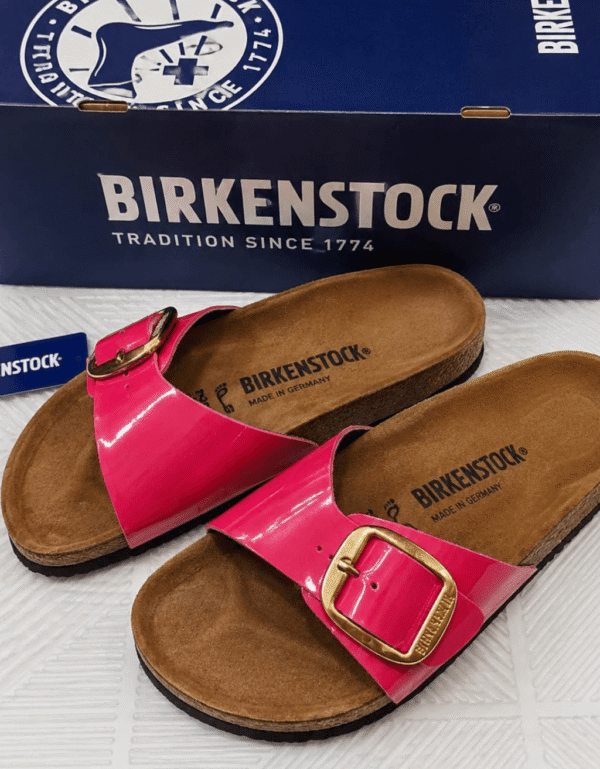 Women's Madrid Big Buckle Birkenstock Sandals - First Copy