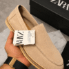 Zara Men's Suede Slip-On Loafers - First Copy