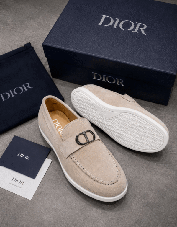 Dior Loafers CD Logo Buckle - First Copy