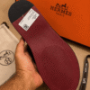 Hermès Men's Leather Sandals And Slides - First Copy