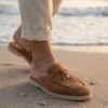 Loro Piana Babouche Charms Walk Loafers - First Copy