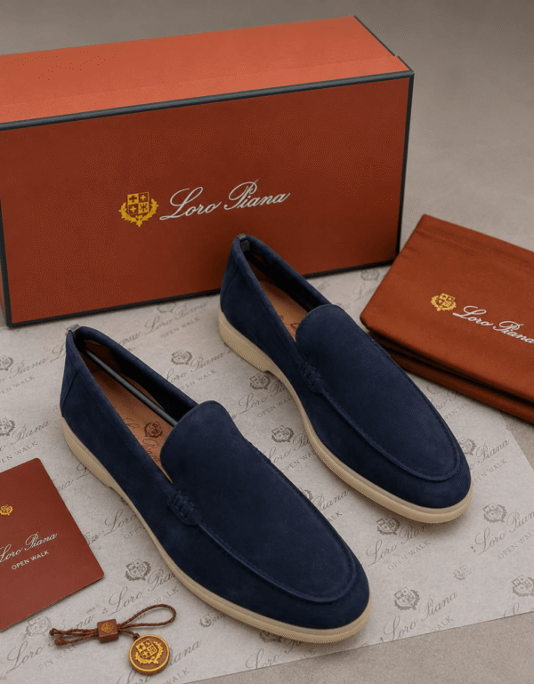 Loro Piana Open Walk Loafers - First Copy