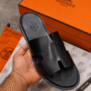 Hermès Men's Leather Sandals And Slides - First Copy