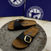 Women's Madrid Big Buckle Birkenstock Sandals - First Copy