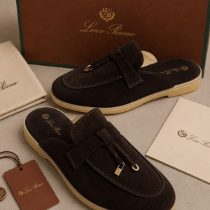 Loro Piana Babouche Charms Walk Loafers - First Copy