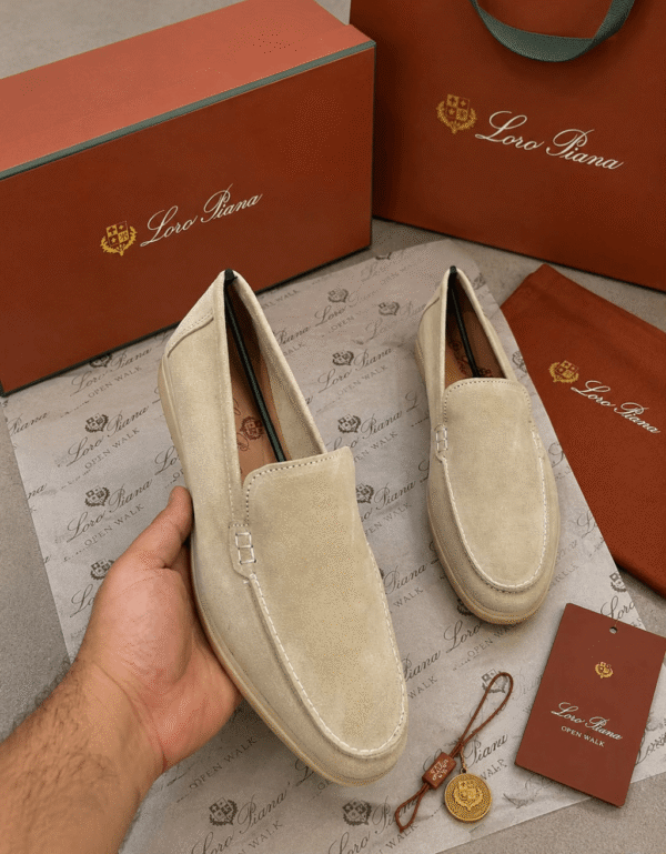 Loro Piana Open Walk Loafers - First Copy