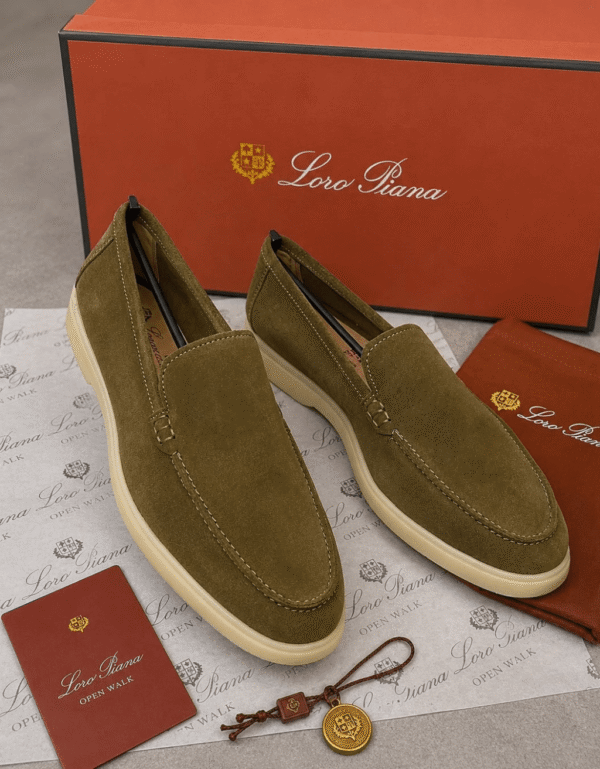 Loro Piana Open Walk Loafers - First Copy