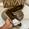 Zara Men's Suede Slip-On Loafers - First Copy